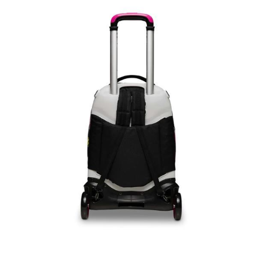 SEVEN KIDDIE CRUSH GIRL TROLLEY JACK 2 RUOTE IN POLIESTERE 37X51X27 CM 34 LT SCOMPONIBILE TASCA FRONTALE FANTASIA